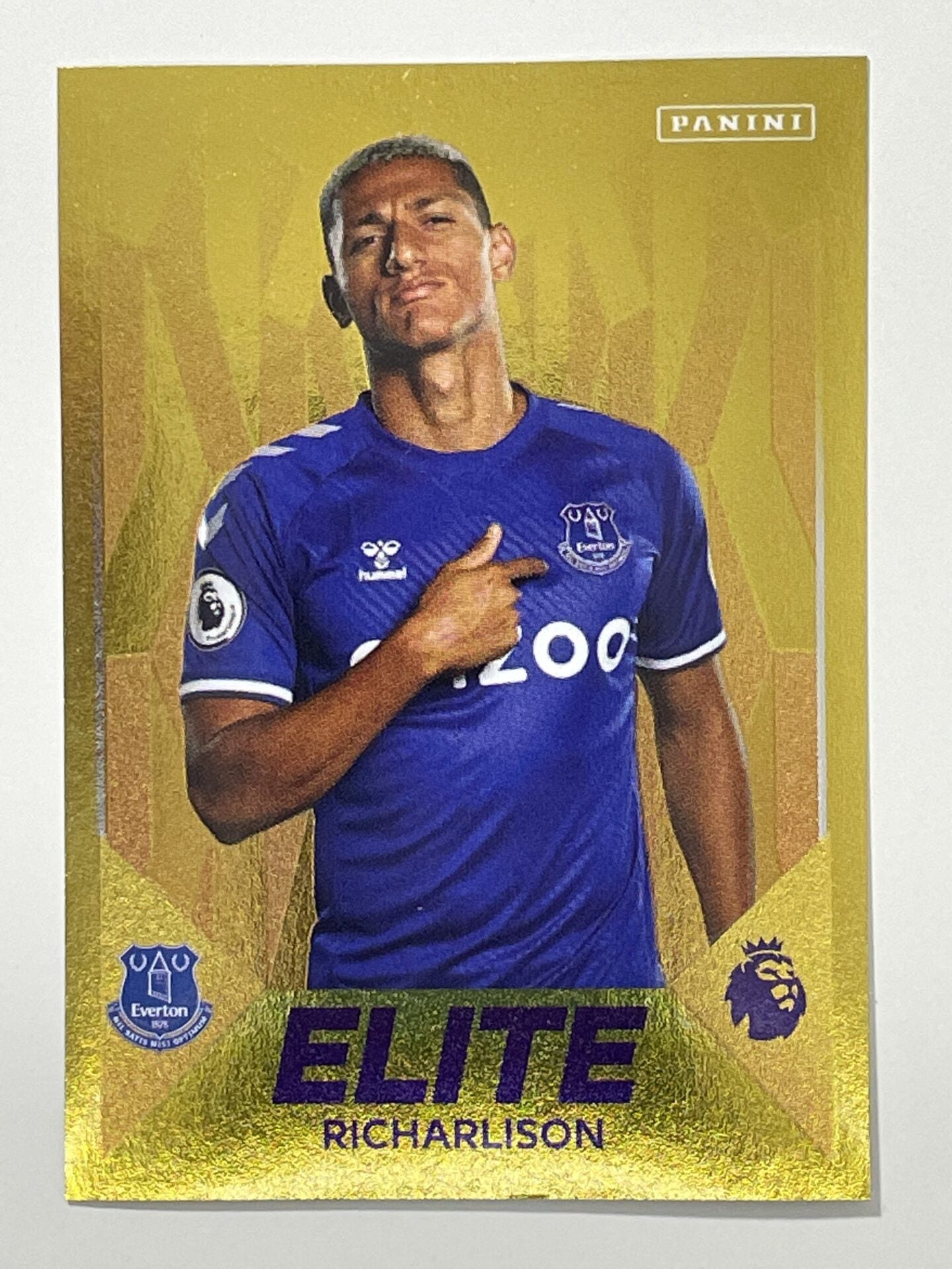 319 Richarlison Elite Sticker Everton Premier League 2021 Football Sticker