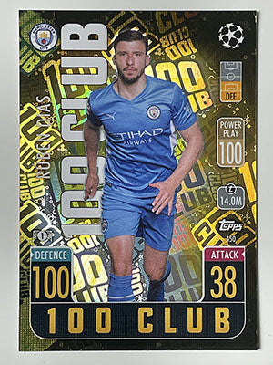 450.-Ruben-Dias-100-Club-Manchester-City-Match-Attax-2021-22-Topps-Football-Card