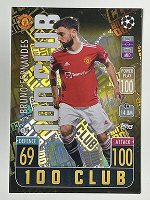 455.-Bruno-Fernandes-100-Club-Manchester-United-Match-Attax-2021-22-Topps-Football-Card