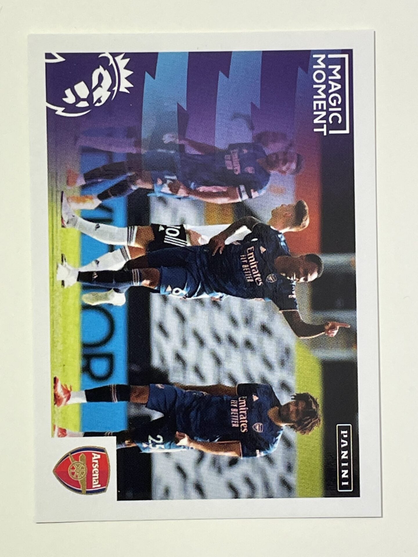 49 Arsenal Magic Moment Sticker Arsenal Premier League 2021 Football Sticker