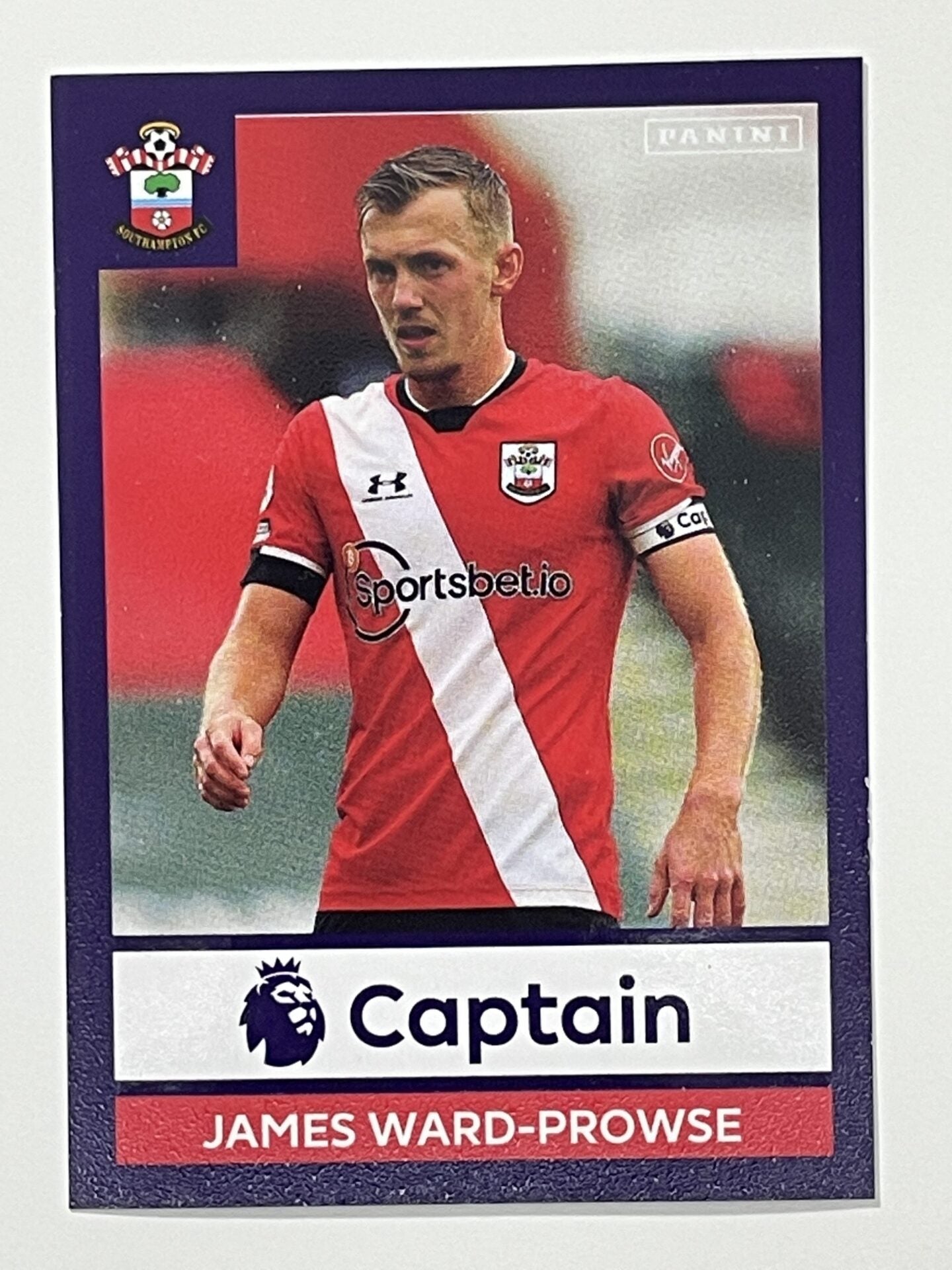 526 James Ward-Prowse Captain Sticker Southampton Premier League 2021 Football Sticker