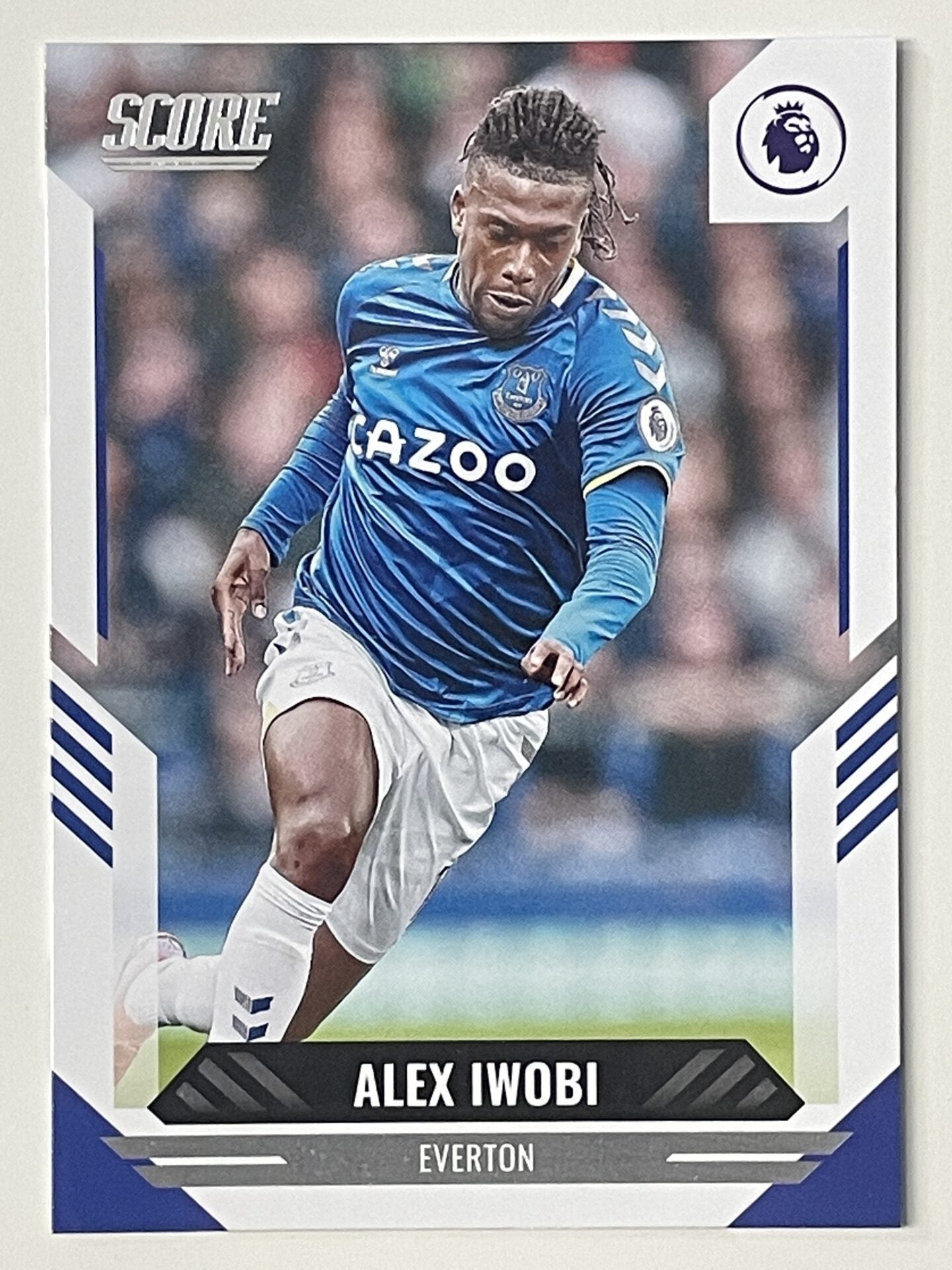 Alex Iwobi Everton Base Panini Premier League Score 2021 2022