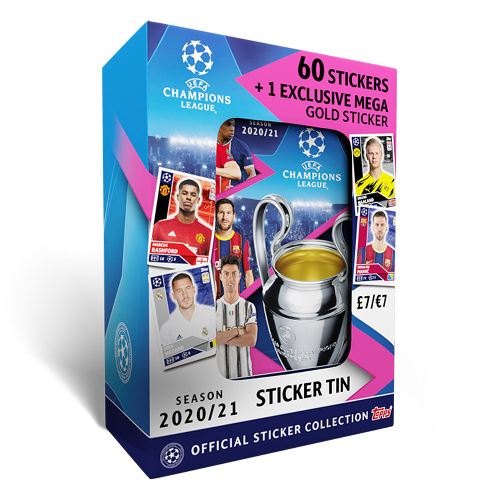 Collector Tin &#8211; Topps UEFA Champions League 2020:21 Football Stickers