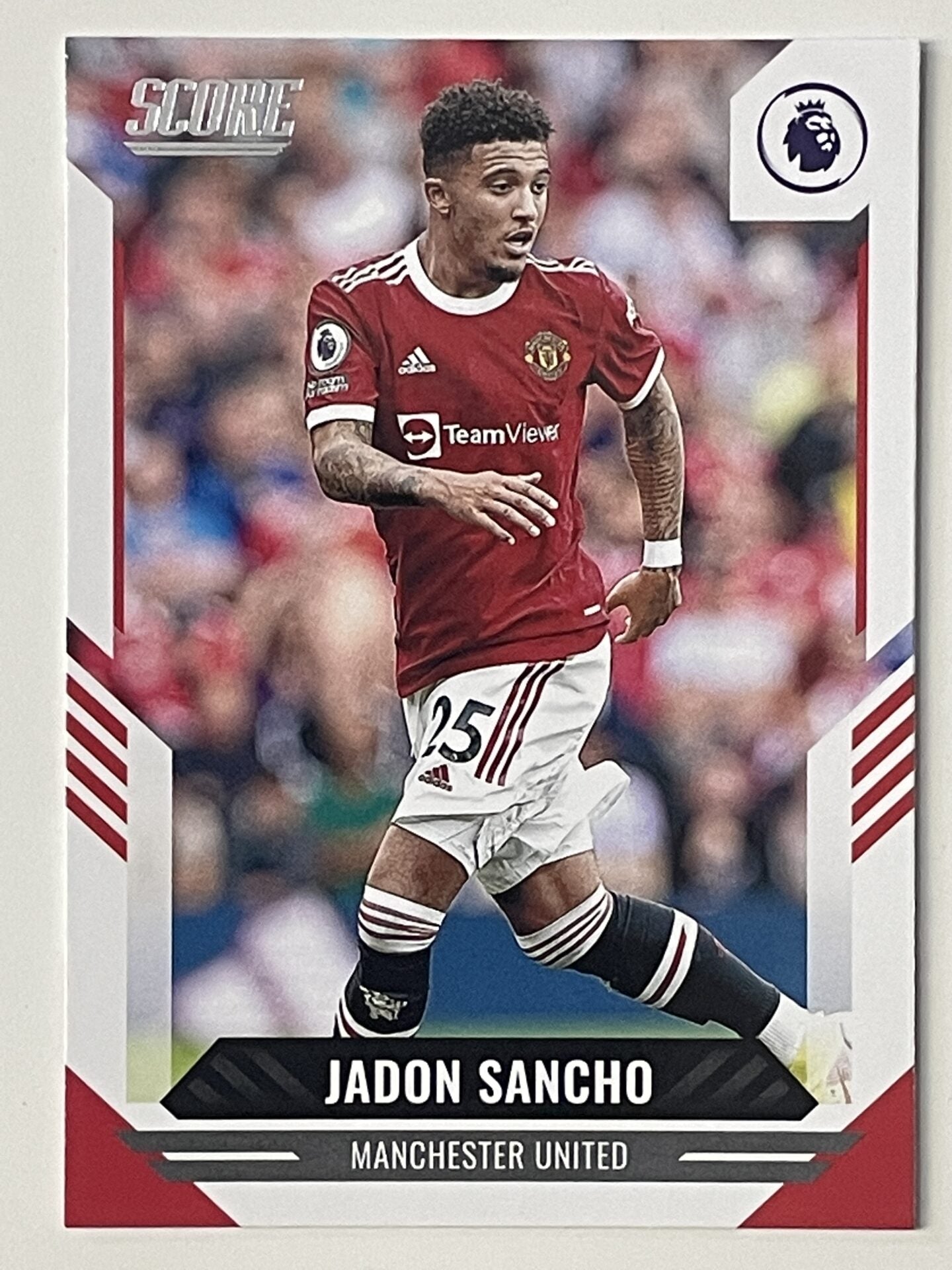 Jadon Sancho Manchester United Base Panini Premier League Score 2021 2022