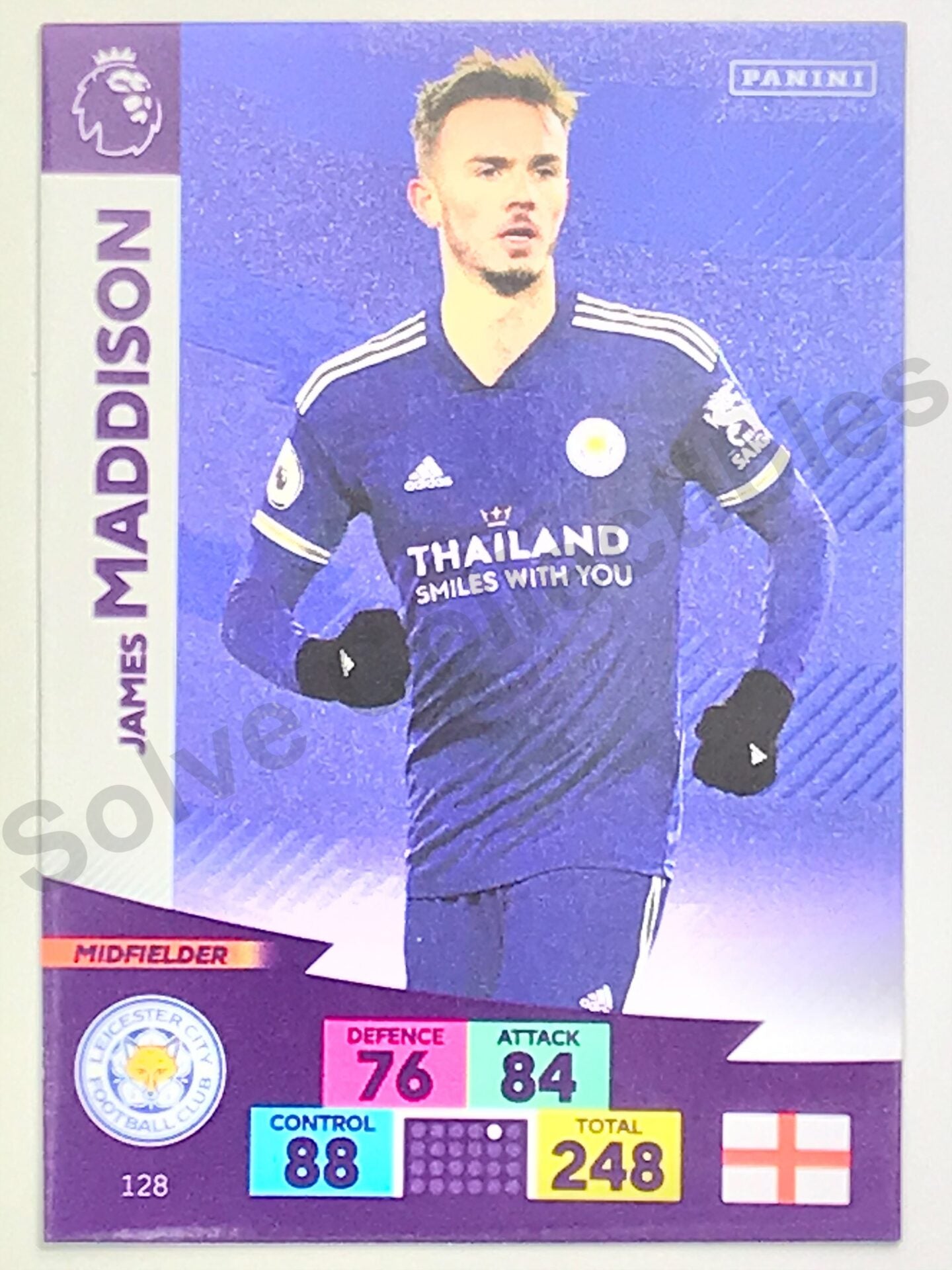 James Maddison (Leicester City) Football Card &#8211; Premier League Adrenalyn XL 2020:21