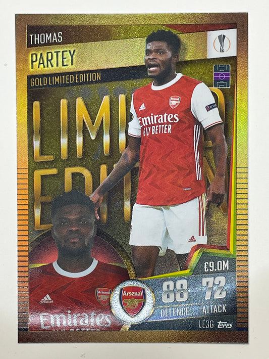 LE3G. Thomas Partey (Arsenal) Football Card &#8211; Match Attax 101 2021 Card