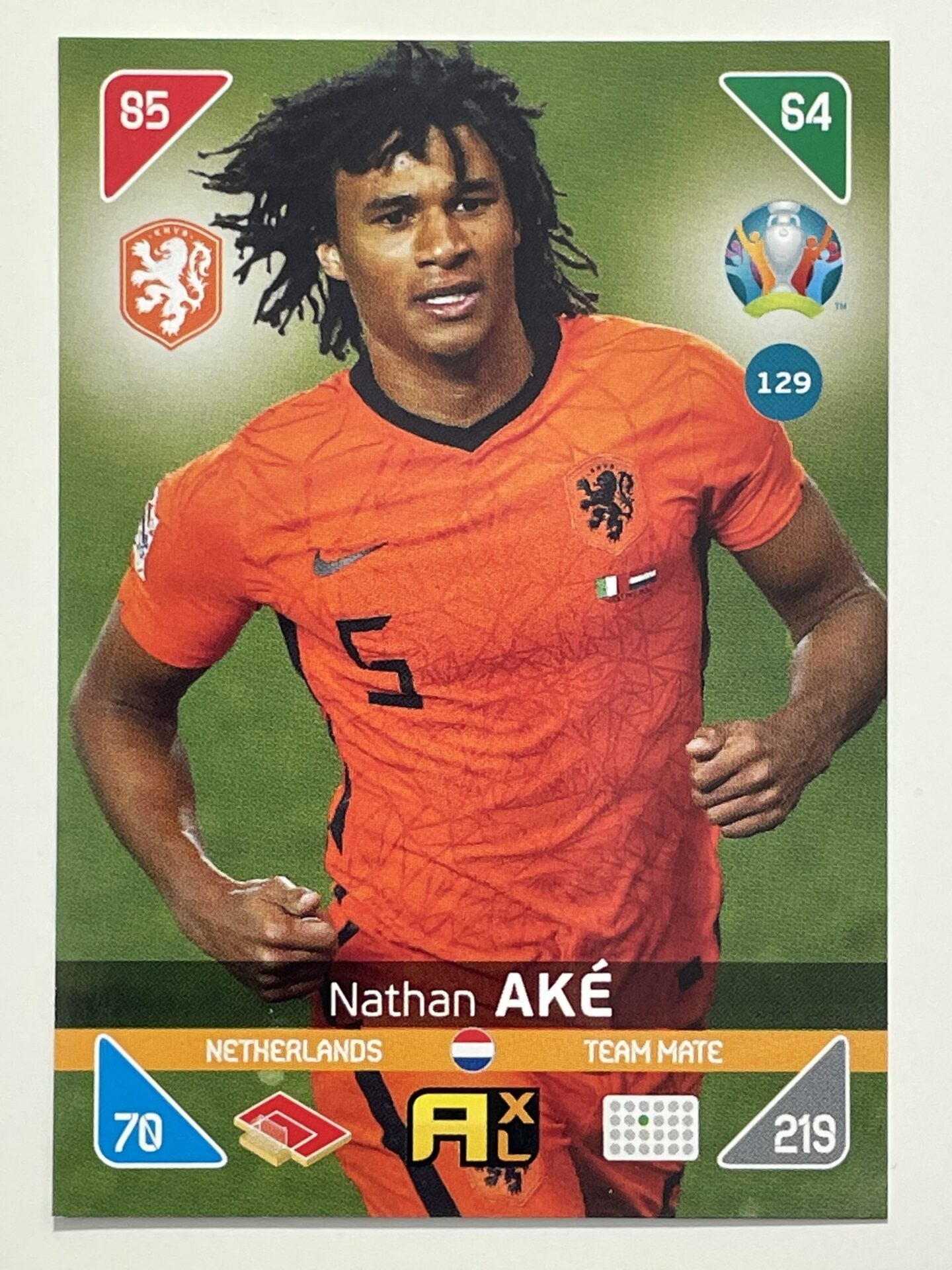 Nathan Ake Team Mates (Netherlands) Football Cards &#8211; Euro 2020 Adrenalyn XL