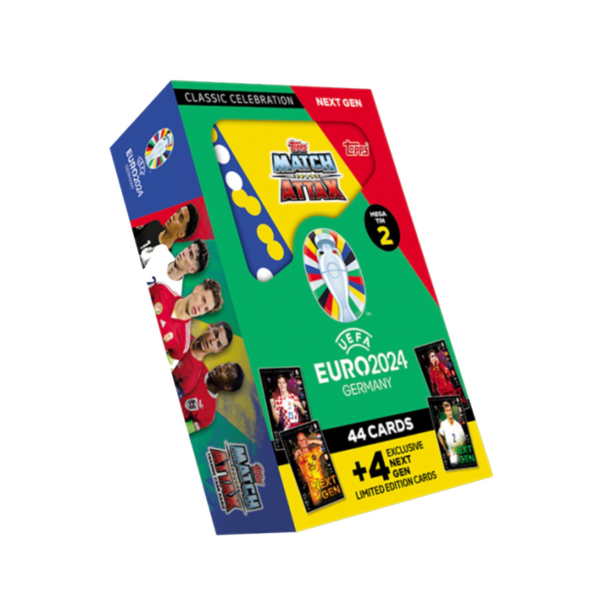 Next Gen Mega Tin Topps EURO 2024 Match Attax Euro 2024 Collection