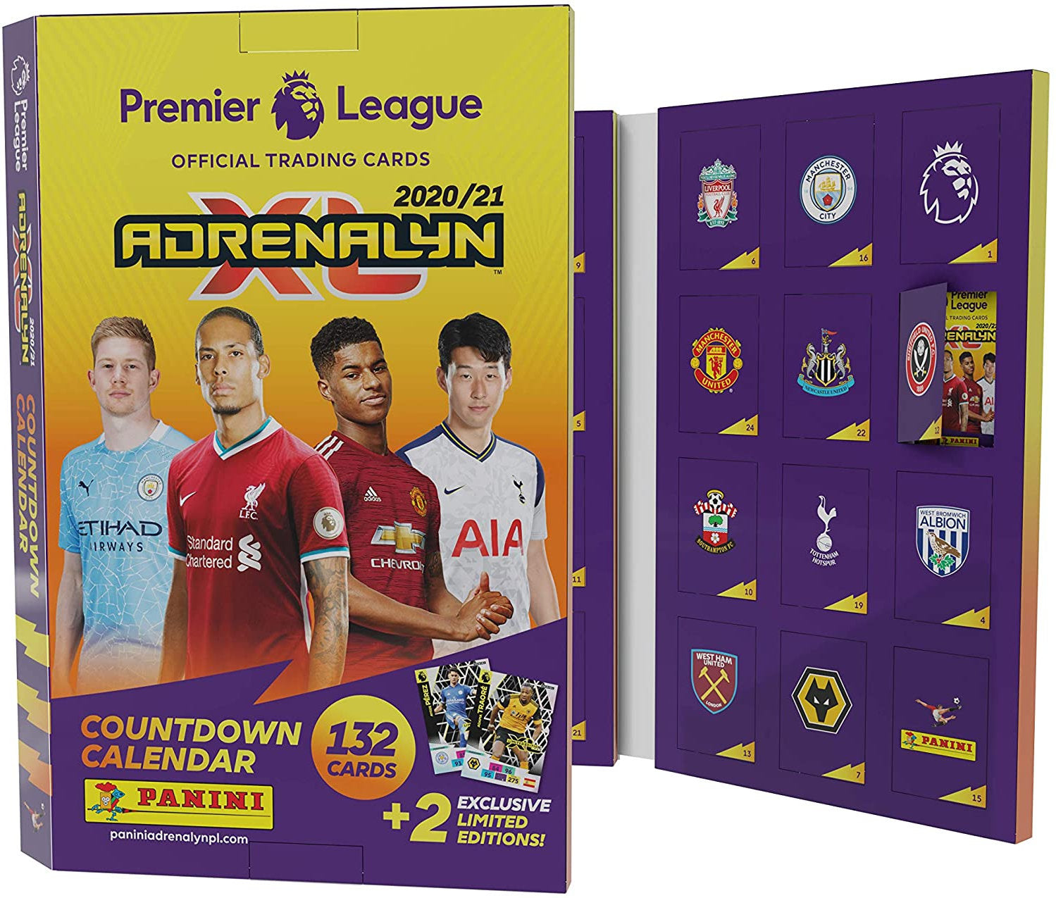 Panini Adrenalyn XL 2020:21 Countdown Calendar Football