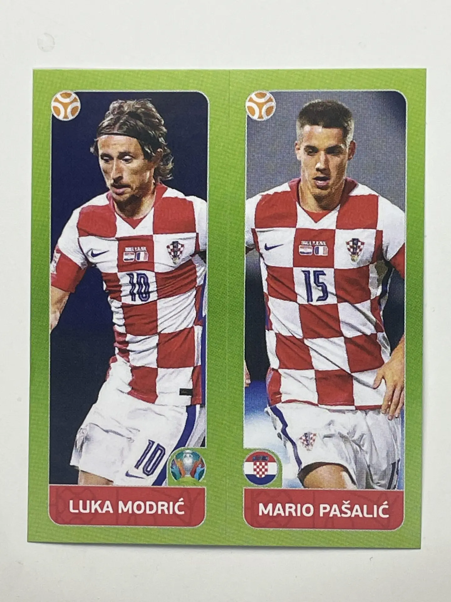 371 Luka Modrić & Mario Pašalić (Croatia) Euro 2020 Stickers