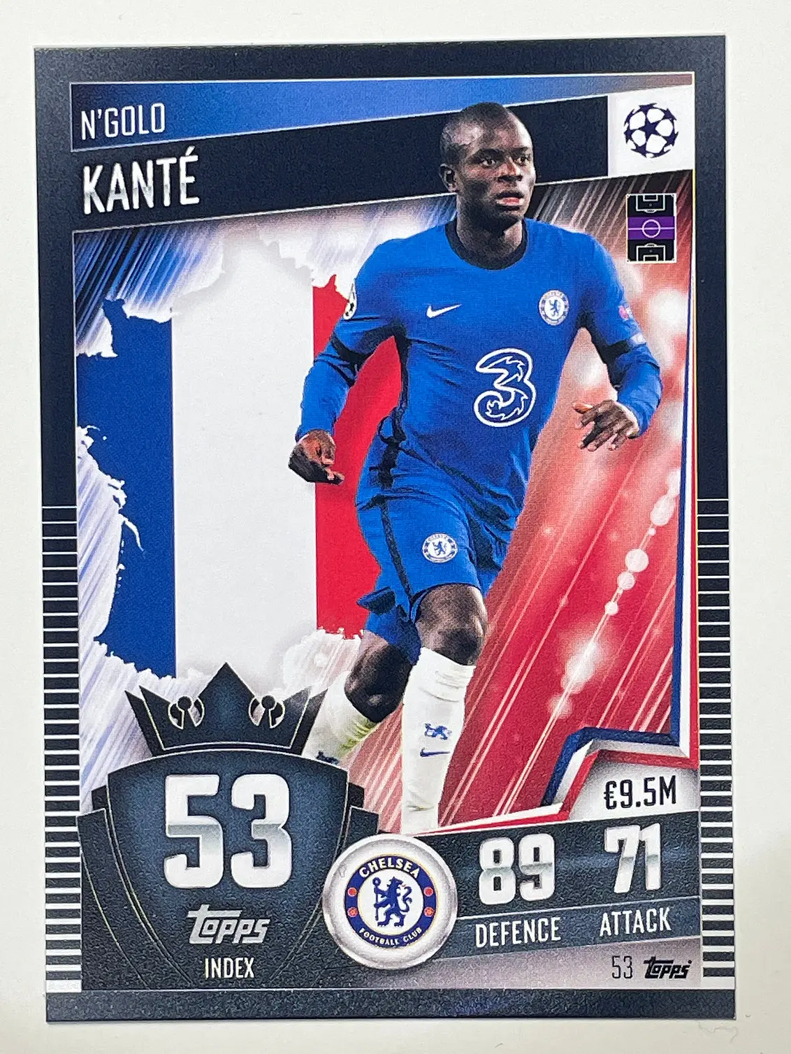 053 N'Golo Kanté (Chelsea) Match Attax 101 2021
