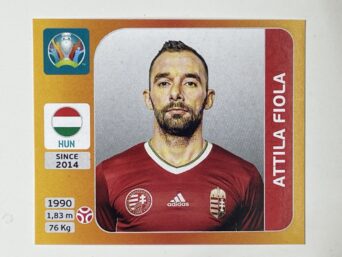 630. Attila Fiola (Hungary) - Euro 2020 Stickers