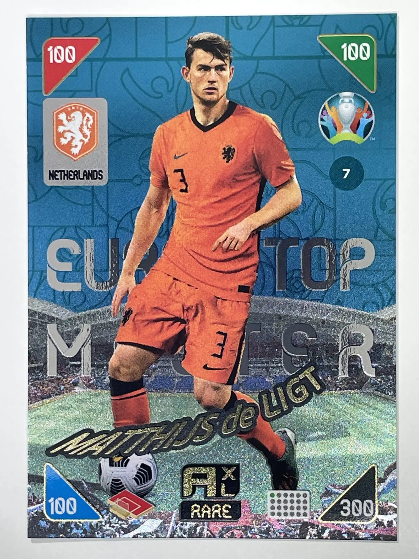 matthijs de ligt euro top masters rare special cards PANINI ADRENALYN XL EURO 2020 2021 KICK OFF