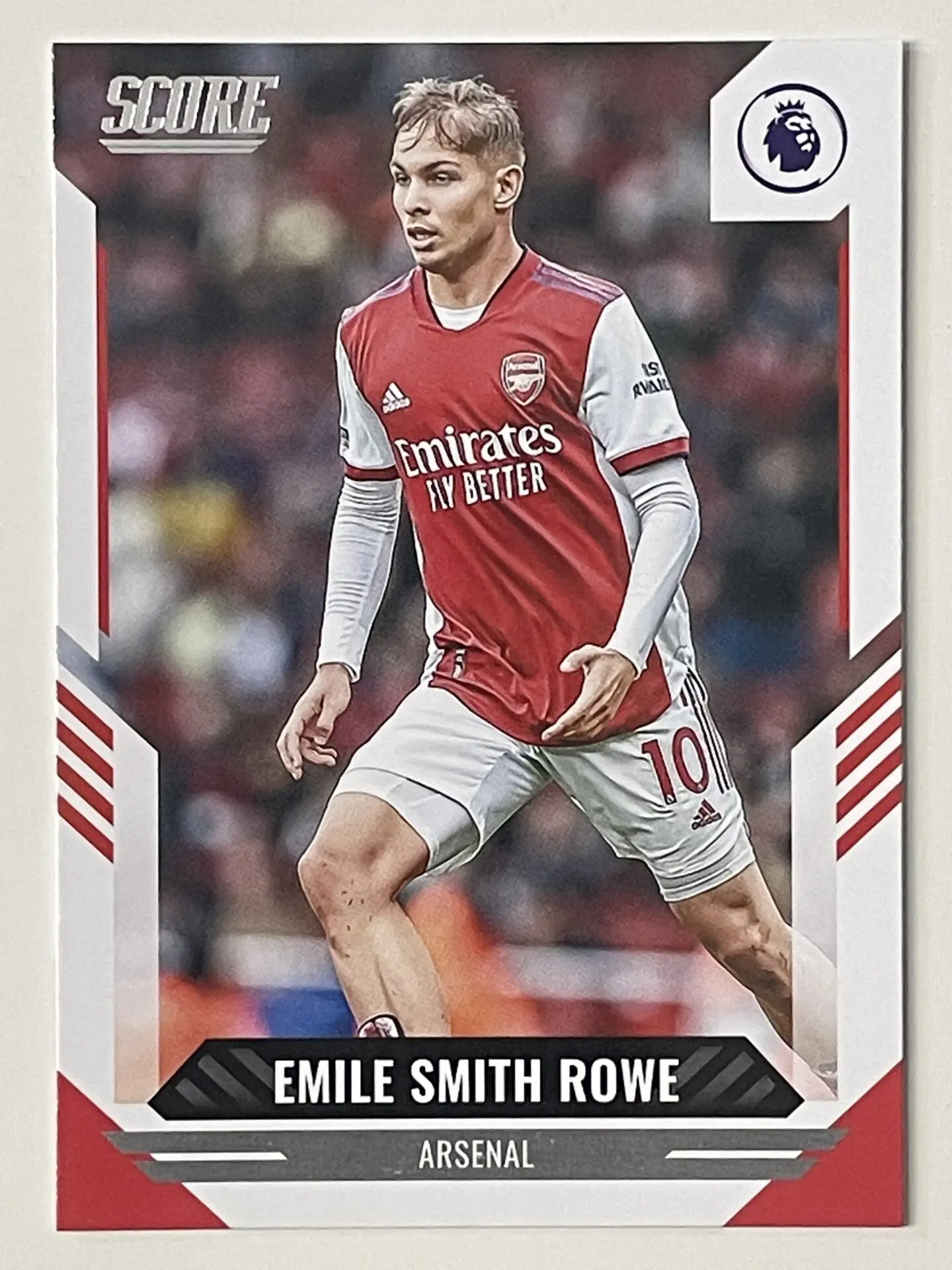 Base 194 Emile Smith Rowe Arsenal Panini Premier League Score 2021/22