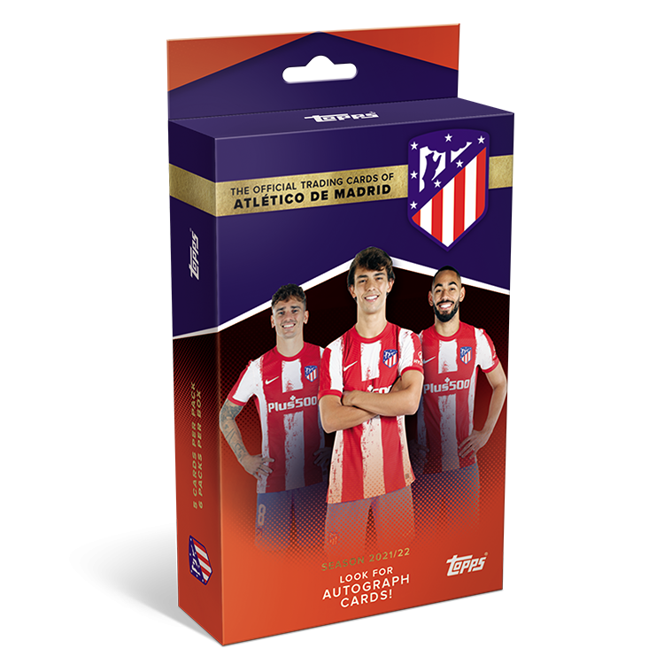 Topps Athletico Madrid Official Team Set 2021/22