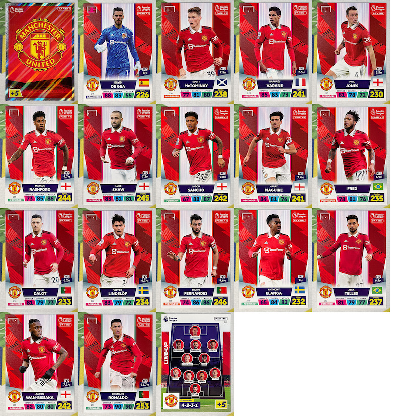 Premier League Adrenalyn Xl 2023 Trading Card Collection
