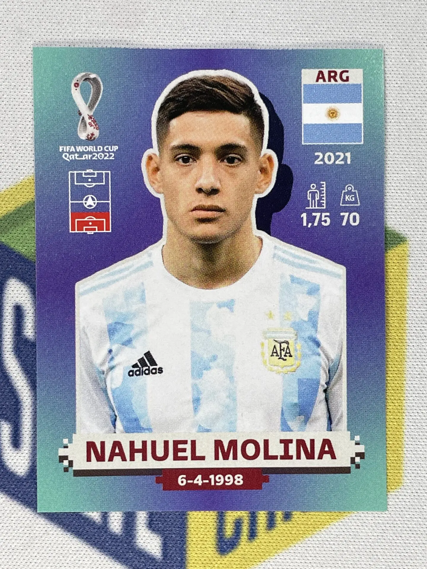 Nahuel Molina - Argentina 2023 Panini Top Class #28 –