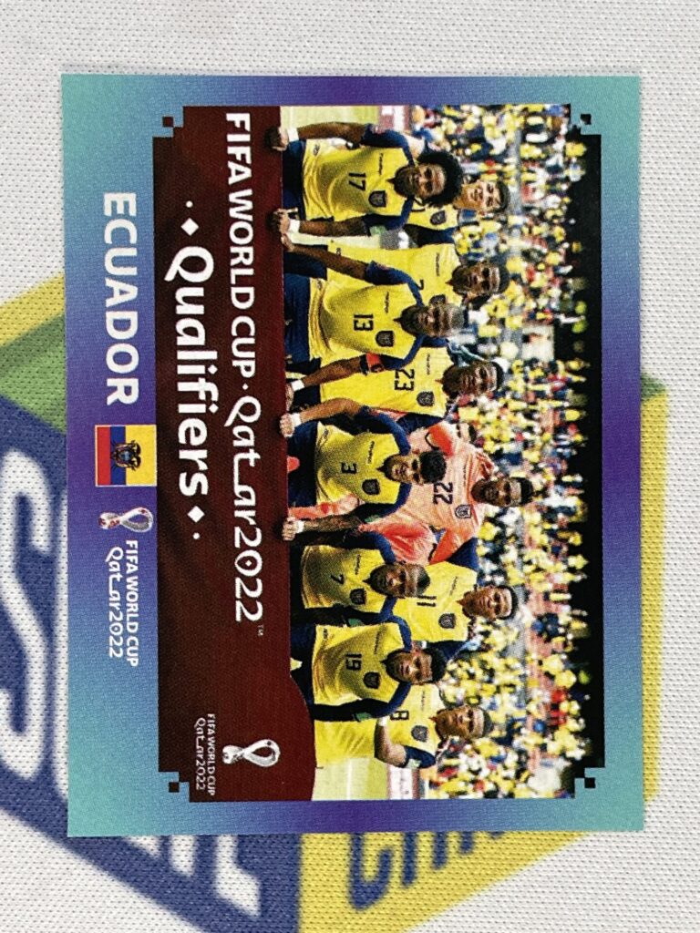 Ecuador Team Set 20 Stickers Panini World Cup 2022 Stickers Solve Collectibles