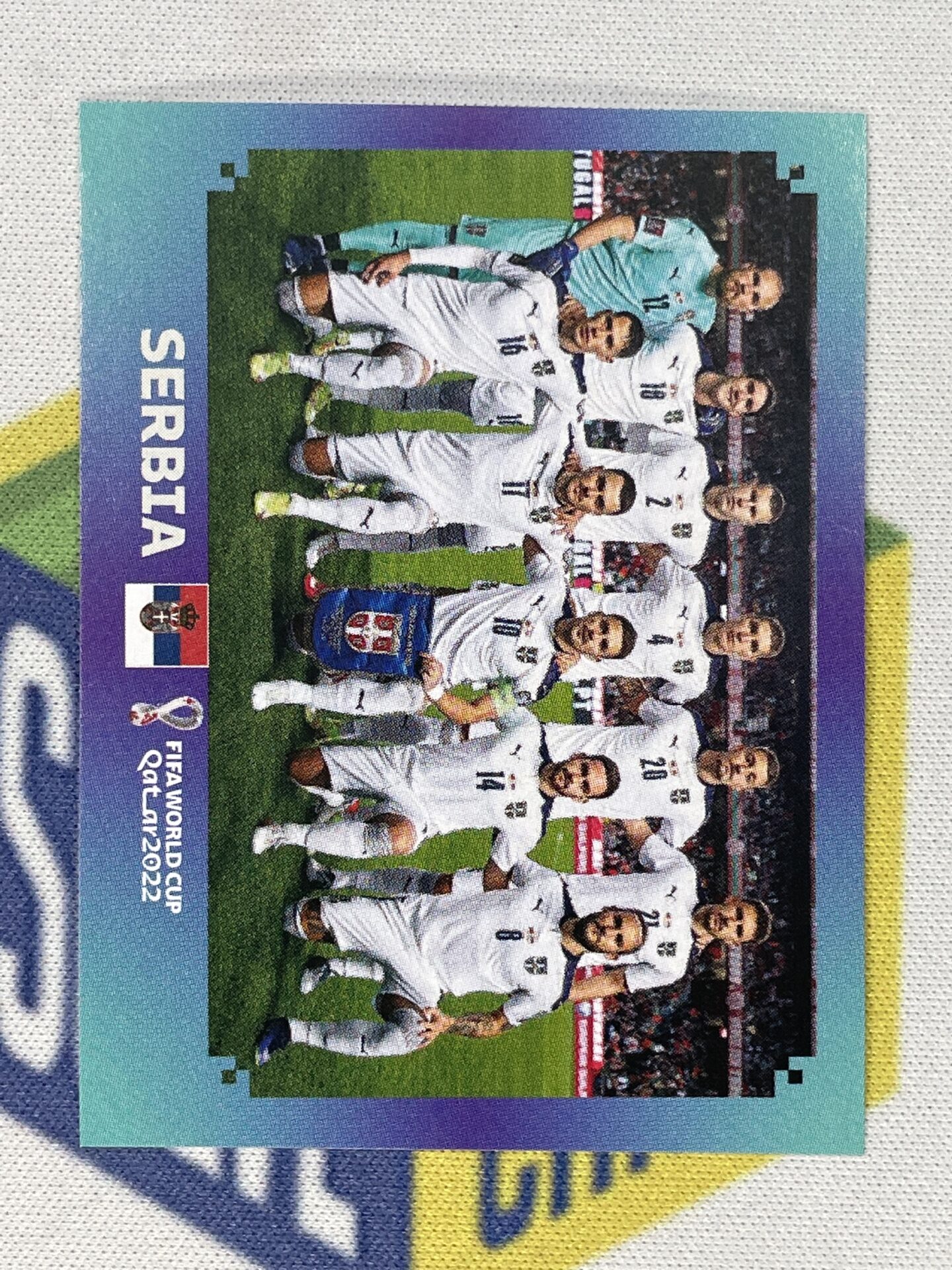 SRB10 Filip Kostić (Serbia) Panini World Cup 2022 Sticker - Solve  Collectibles