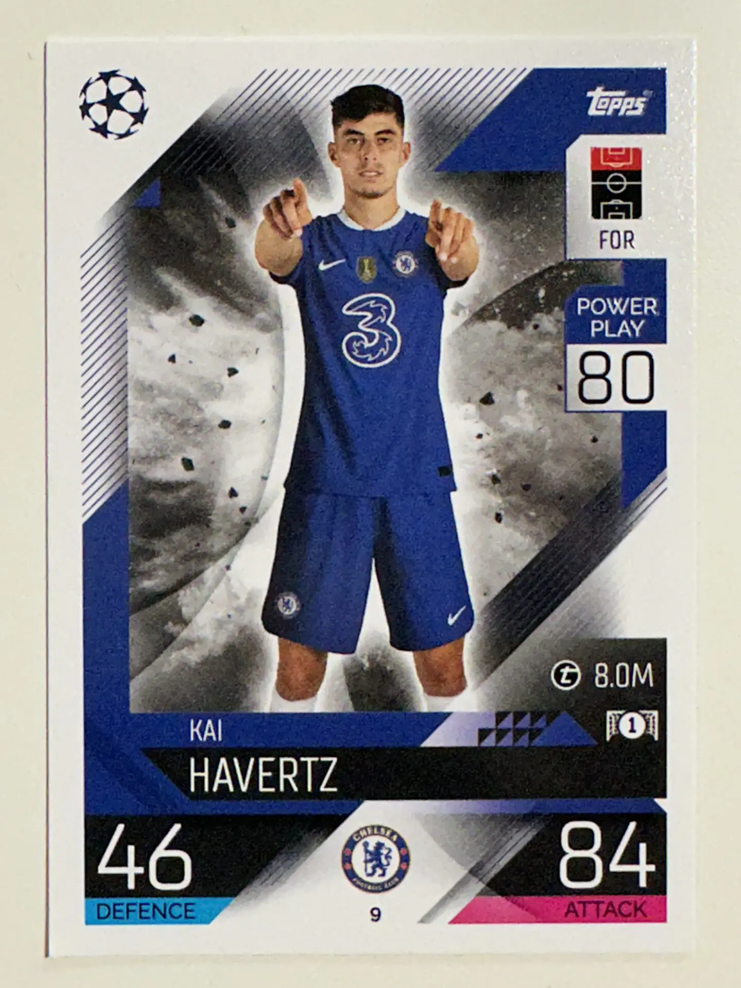 009 Kai Havertz Base (Chelsea) Topps Match Attax 2022/2023 Card