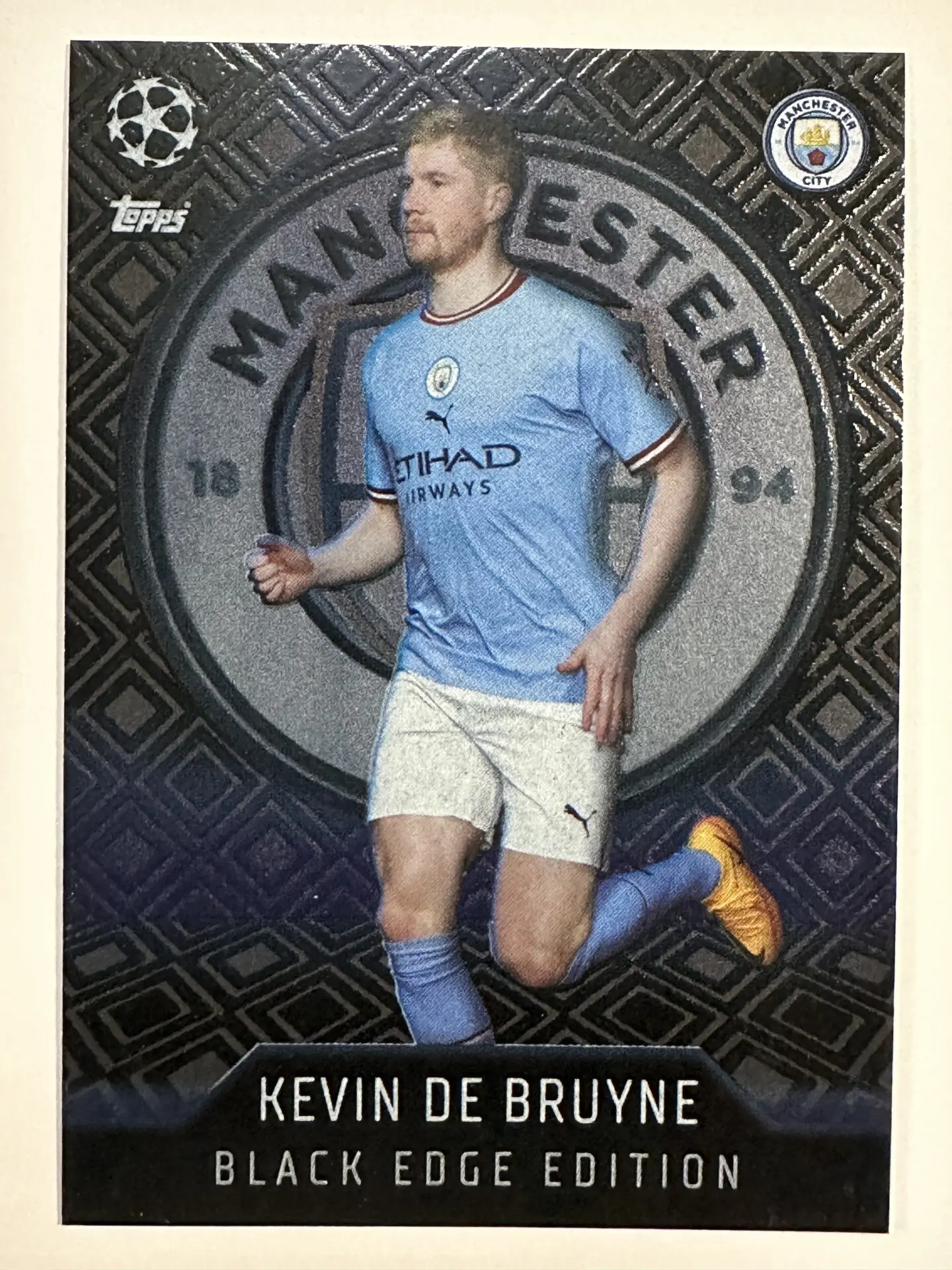 460 Kevin De Bruyne Black Edge Edition (Manchester City) Topps Match Attax  2022/2023 Card