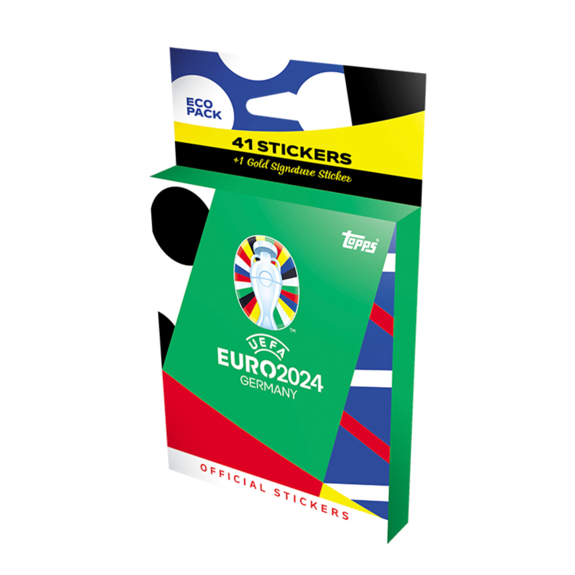 Mega Eco Pack Topps Euro 2024 Stickers