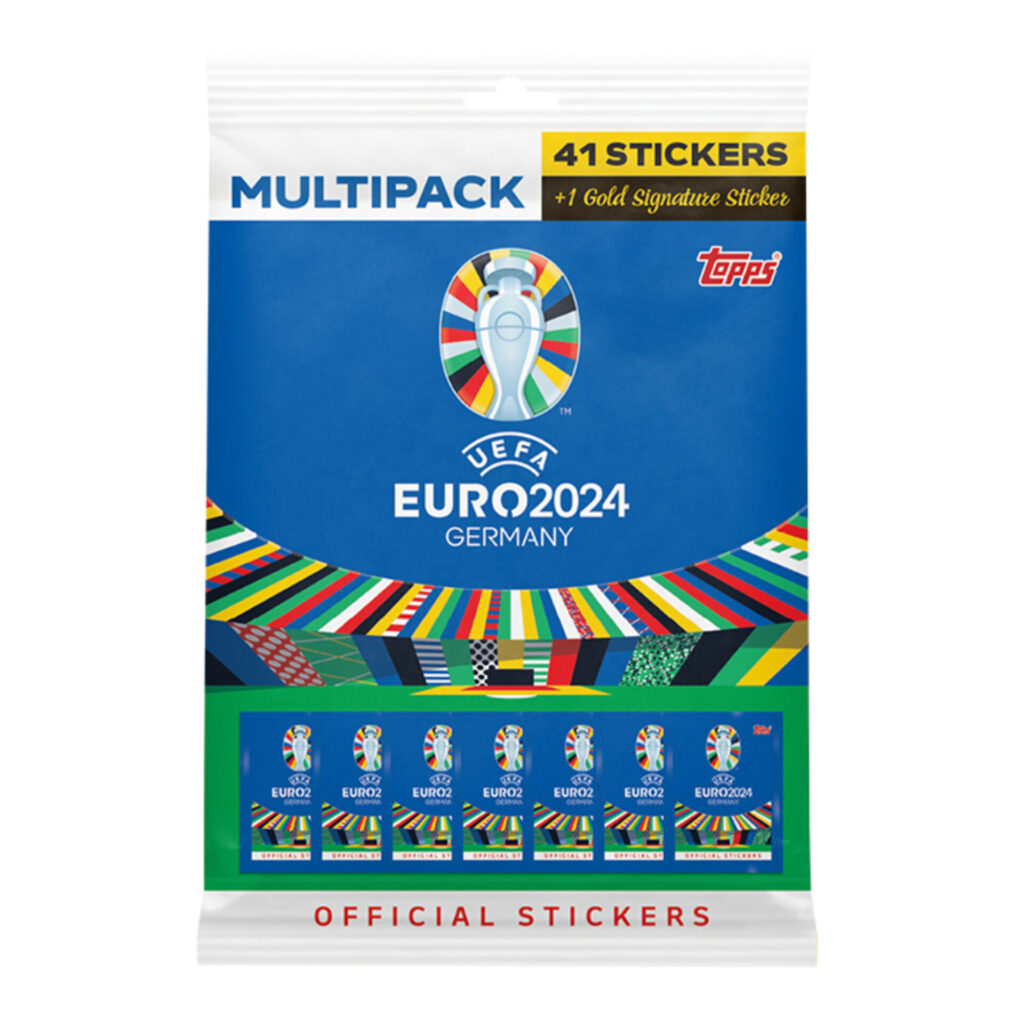 Topps EURO 2024 Stickers Packs and Individual Stickers